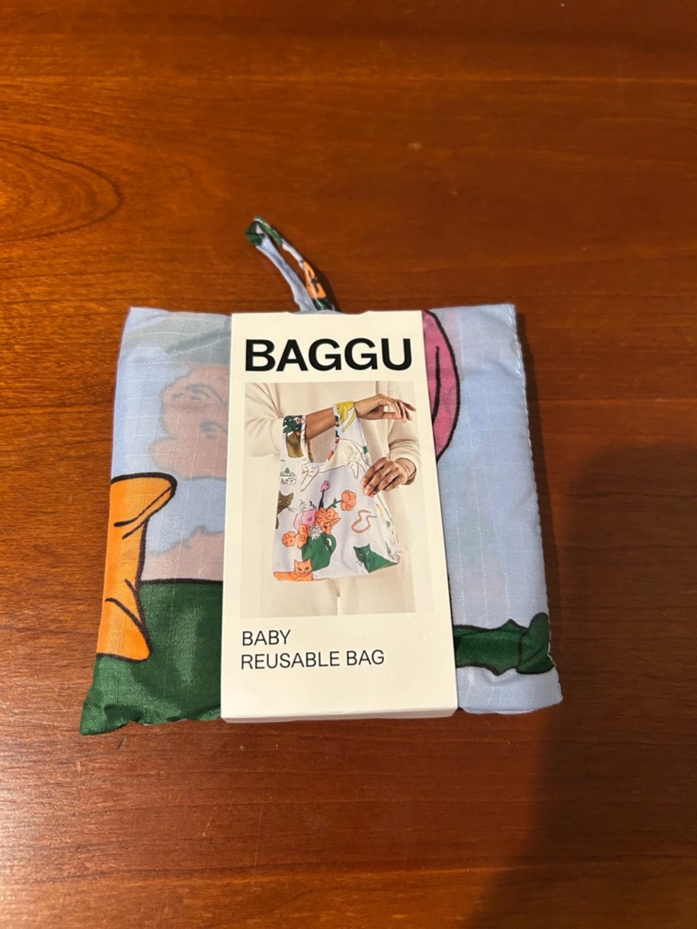 NWT Baggu Baby Reusable Bag Table Cats
